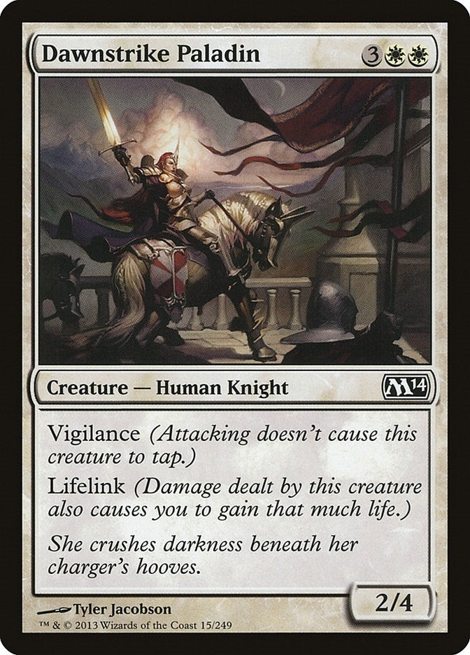 Image for Dawnstrike Paladin (15) (Magic 2014 (M14)) - Magic: The Gathering