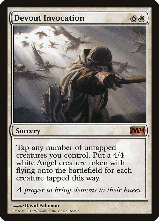 Image for Devout Invocation (16) (Magic 2014 (M14)) - Magic: The Gathering