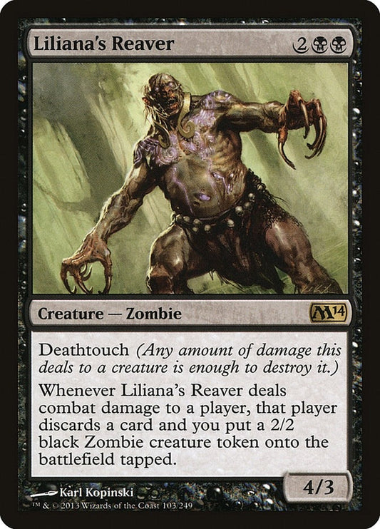 Image for Liliana's Reaver (103) (Magic 2014 (M14)) - Magic: The Gathering