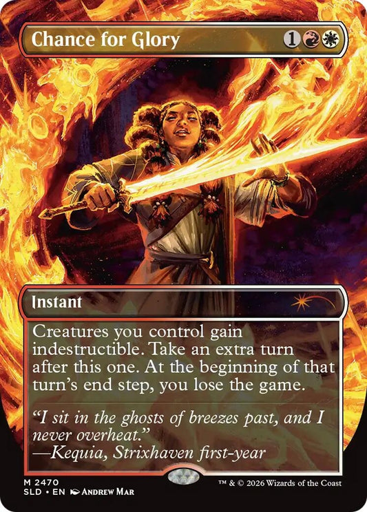 Image for Chance for Glory (2470) (Secret Lair Drop Series) - Magic: The Gathering