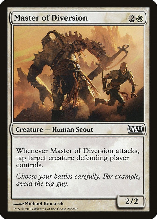 Image for Master of Diversion (24) (Magic 2014 (M14)) - Magic: The Gathering
