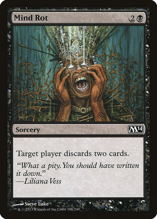 Image for Mind Rot (106) (Magic 2014 (M14)) - Magic: The Gathering