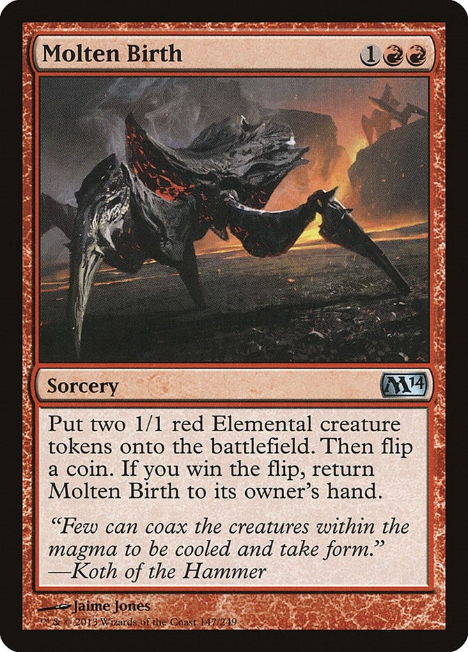 Image for Molten Birth (147) (Magic 2014 (M14)) - Magic: The Gathering