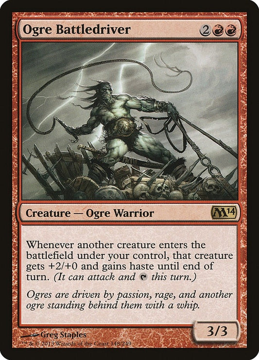 Image for Ogre Battledriver (148) (Magic 2014 (M14)) - Magic: The Gathering