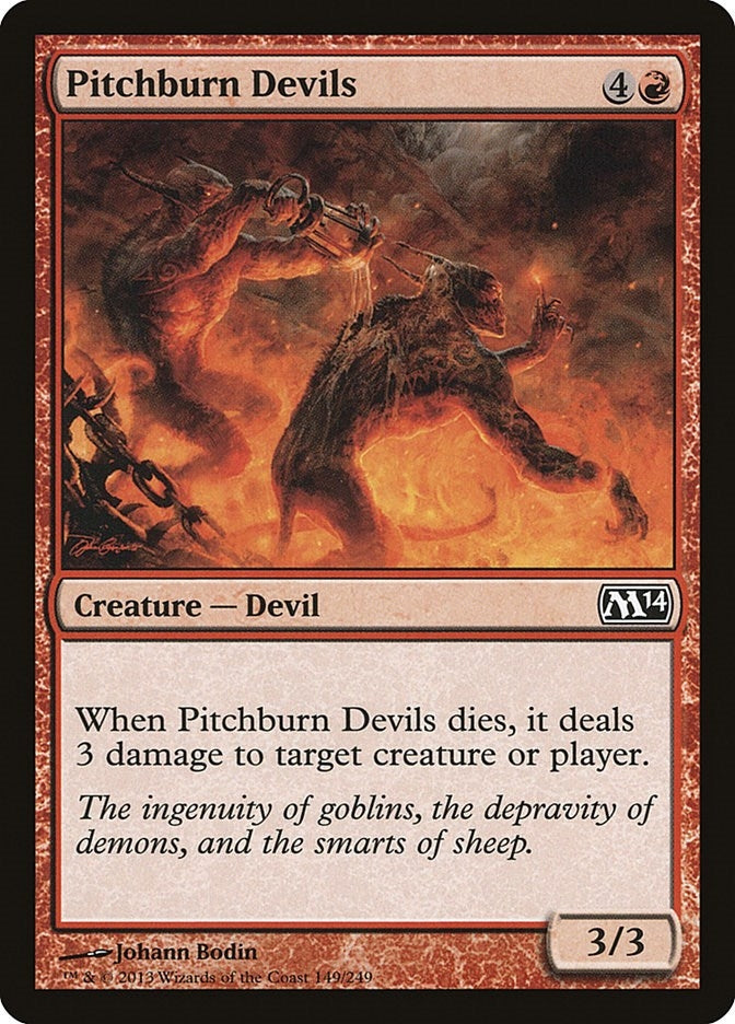 Image for Pitchburn Devils (149) (Magic 2014 (M14)) - Magic: The Gathering