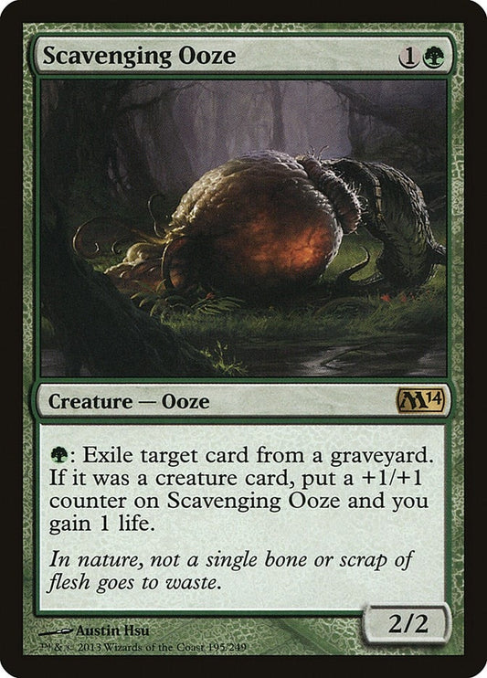 Image for Scavenging Ooze (195) (Magic 2014 (M14)) - Magic: The Gathering