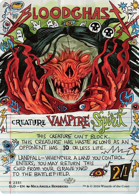 Image for Bloodghast (2351) (2351) (Secret Lair Drop Series) - Magic: The Gathering