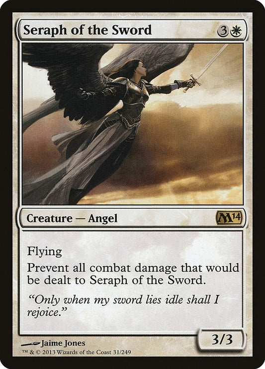 Image for Seraph of the Sword (31) (Magic 2014 (M14)) - Magic: The Gathering