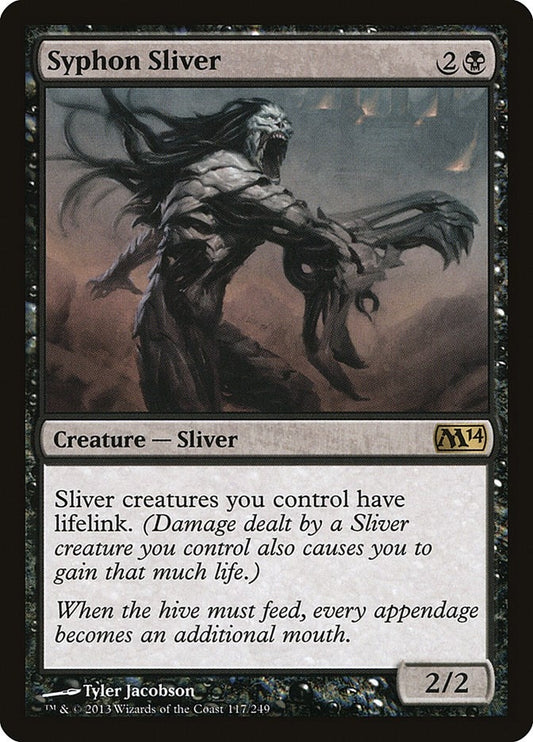 Image for Syphon Sliver (117) (Magic 2014 (M14)) - Magic: The Gathering