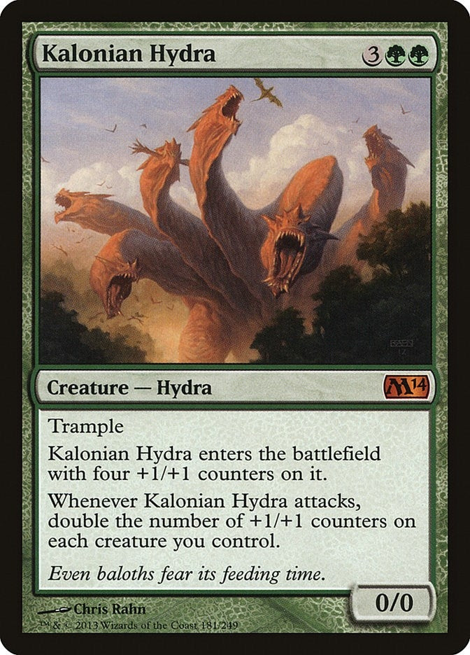 Image for Kalonian Hydra (181) (Magic 2014 (M14)) - Magic: The Gathering