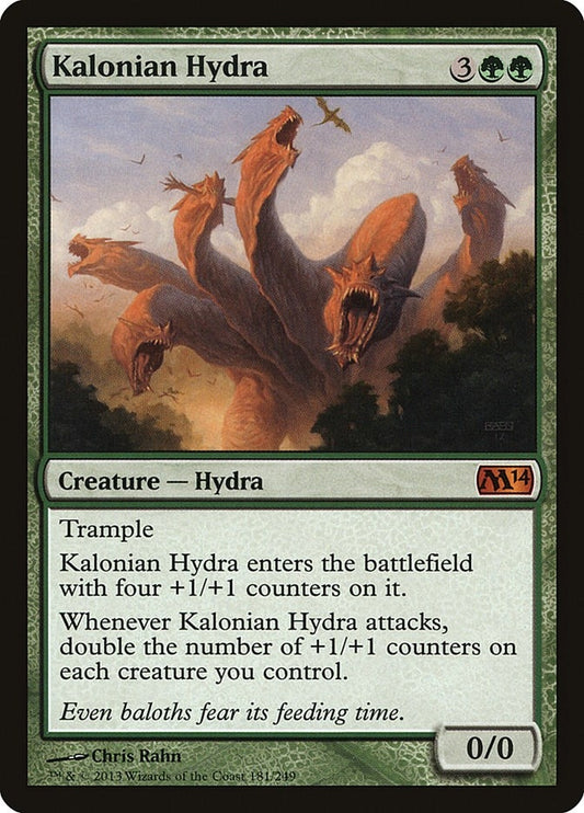 Image for Kalonian Hydra (181) (Magic 2014 (M14)) - Magic: The Gathering
