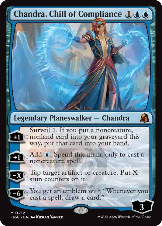 Image for Chandra, Chill of Compliance (212) (Reality Fracture) - Magic: The Gathering