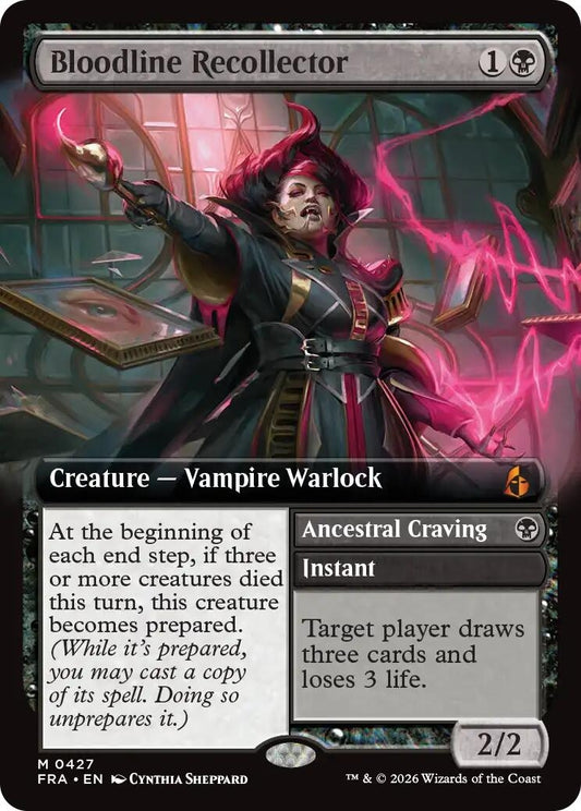 Image for Bloodline Recollector (Extended Art) (427) (Reality Fracture) - Magic: The Gathering