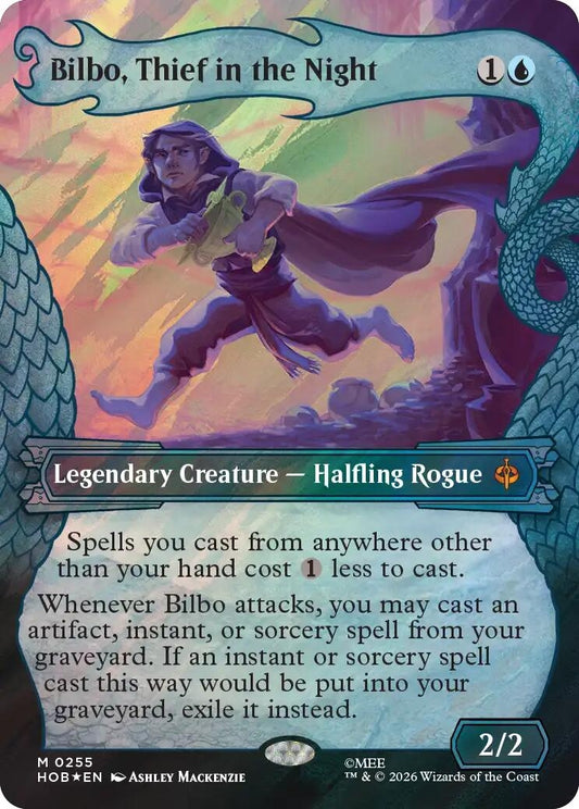 Image for Bilbo, Thief in the Night (Showcase) (Surge Foil) (255) (The Hobbit) - Magic: The Gathering