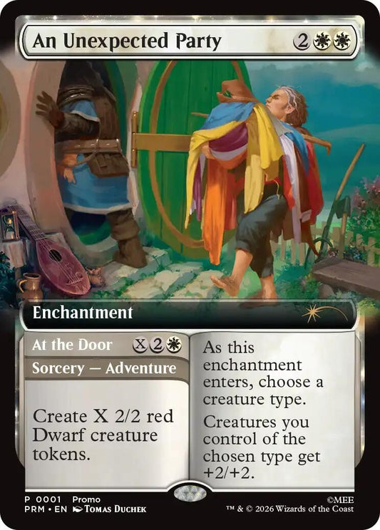 Image for An Unexpected Party (Extended Art) (1) (Promo Pack: The Hobbit) - Magic: The Gathering