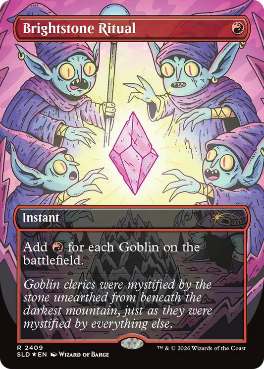 Image for Brightstone Ritual (2409) (Secret Lair Drop Series) - Magic: The Gathering