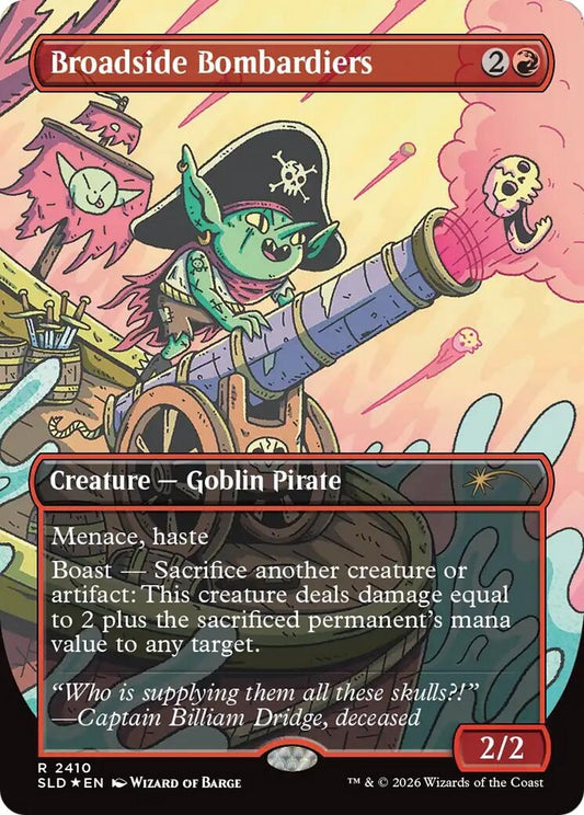Image for Broadside Bombardiers (2410) (Secret Lair Drop Series) - Magic: The Gathering