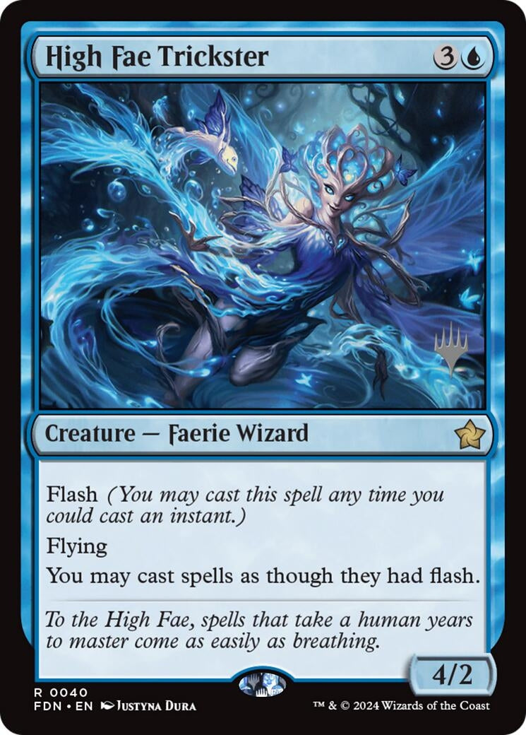 Image for High Fae Trickster (40) (Promo Pack: Secrets of Strixhaven) - Magic: The Gathering