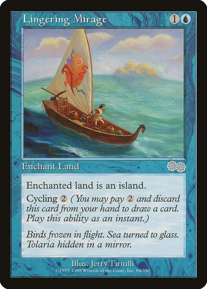 Image for Lingering Mirage (84) (Urza's Saga) - Magic: The Gathering