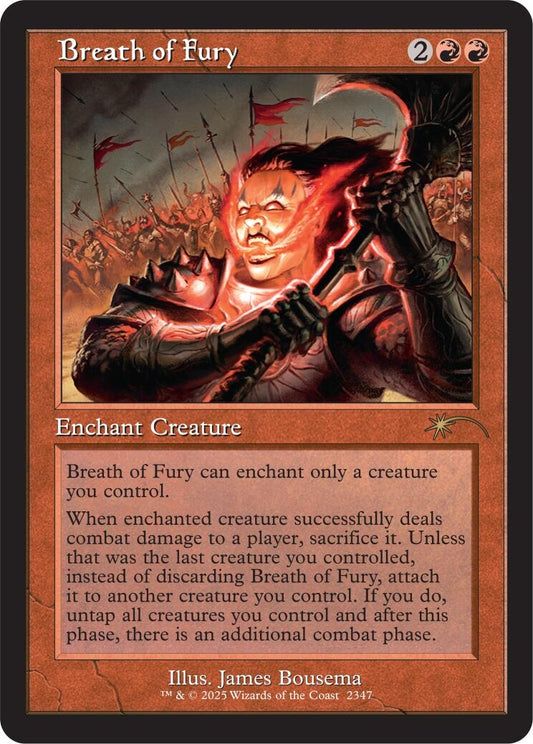 Image for Breath of Fury (2347) (Secret Lair Drop Series) - Magic: The Gathering