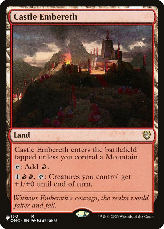 Image for Castle Embereth (150) (The List Reprints) - Magic: The Gathering
