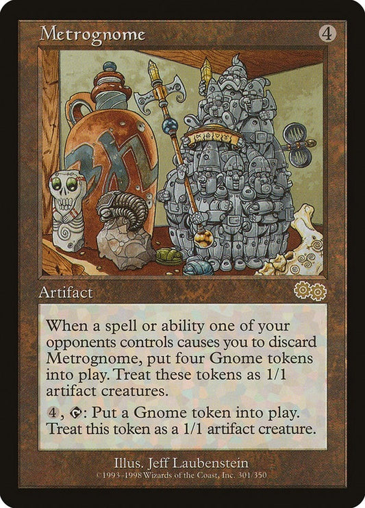 Image for Metrognome (301) (Urza's Saga) - Magic: The Gathering