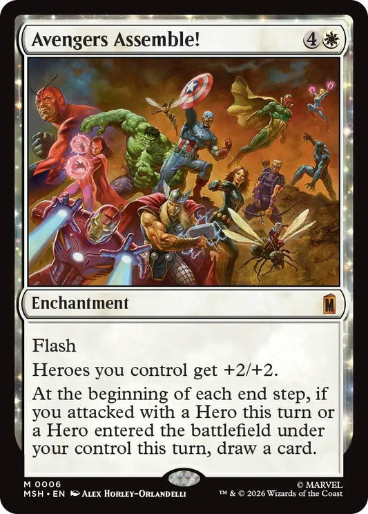 Image for Avengers Assemble! (6) (Marvel Super Heroes) - Magic: The Gathering