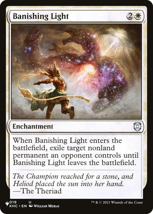 Image for Banishing Light (KHC) (19) (The List Reprints) - Magic: The Gathering