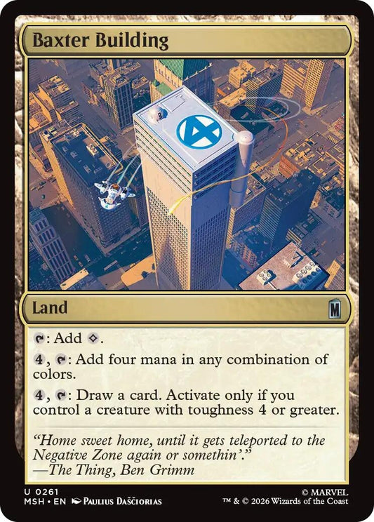 Image for Baxter Building (261) (Marvel Super Heroes) - Magic: The Gathering