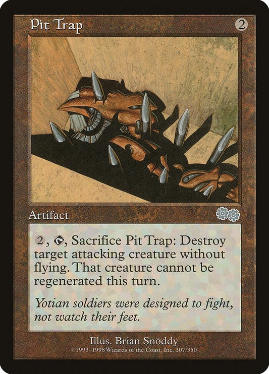 Image for Pit Trap (307) (Urza's Saga) - Magic: The Gathering