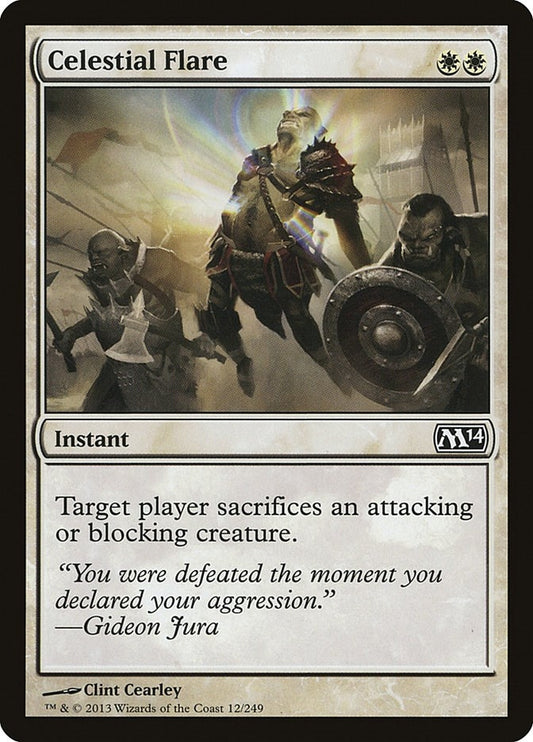 Image for Celestial Flare (12) (Magic 2014 (M14)) - Magic: The Gathering
