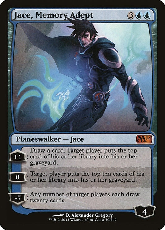 Image for Jace, Memory Adept (60) (Magic 2014 (M14)) - Magic: The Gathering