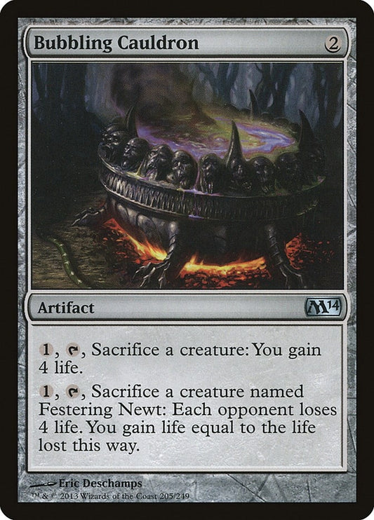 Image for Bubbling Cauldron (205) (Magic 2014 (M14)) - Magic: The Gathering