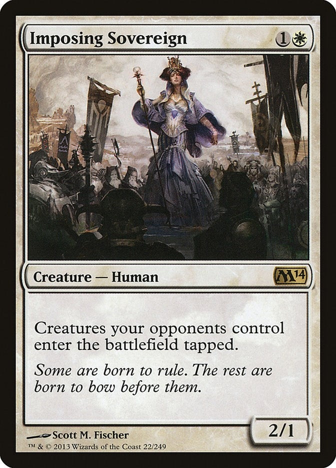 Image for Imposing Sovereign (22) (Magic 2014 (M14)) - Magic: The Gathering