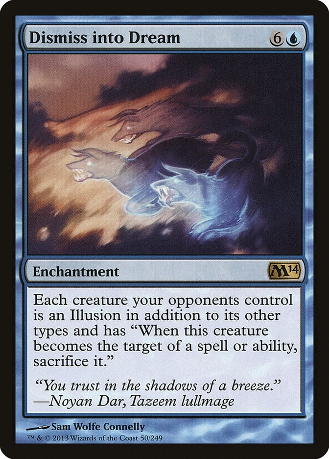 Image for Dismiss into Dream (50) (Magic 2014 (M14)) - Magic: The Gathering