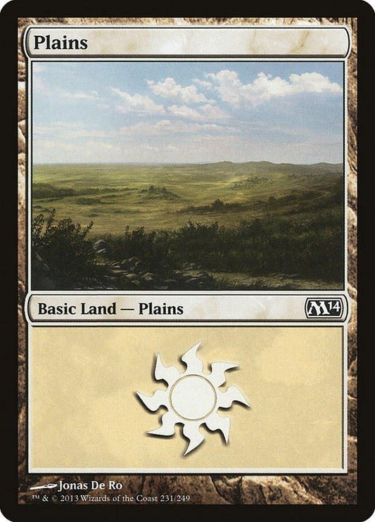 Image for Plains (231) (231) (Magic 2014 (M14)) - Magic: The Gathering