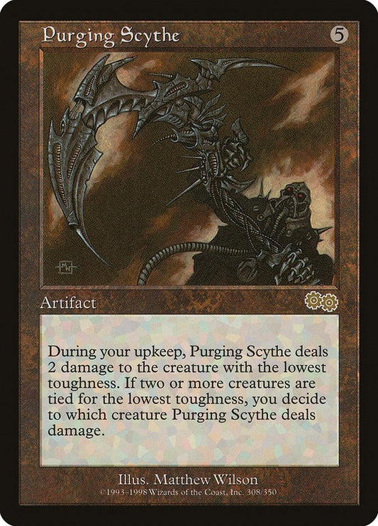 Image for Purging Scythe (308) (Urza's Saga) - Magic: The Gathering
