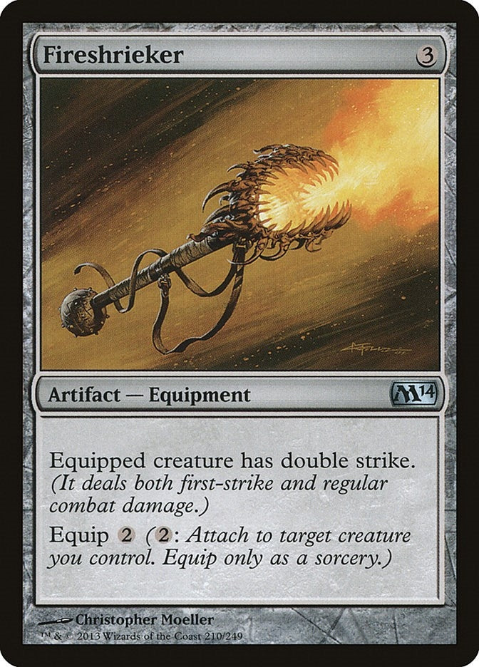 Image for Fireshrieker (210) (Magic 2014 (M14)) - Magic: The Gathering