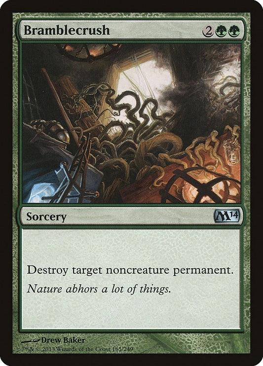 Image for Bramblecrush (165) (Magic 2014 (M14)) - Magic: The Gathering