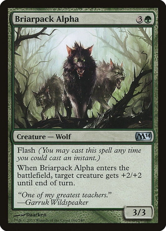 Image for Briarpack Alpha (166) (Magic 2014 (M14)) - Magic: The Gathering