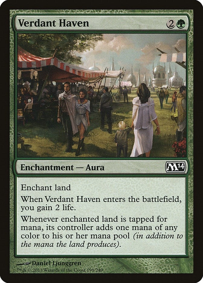Image for Verdant Haven (199) (Magic 2014 (M14)) - Magic: The Gathering