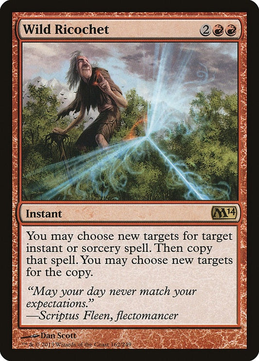 Image for Wild Ricochet (162) (Magic 2014 (M14)) - Magic: The Gathering