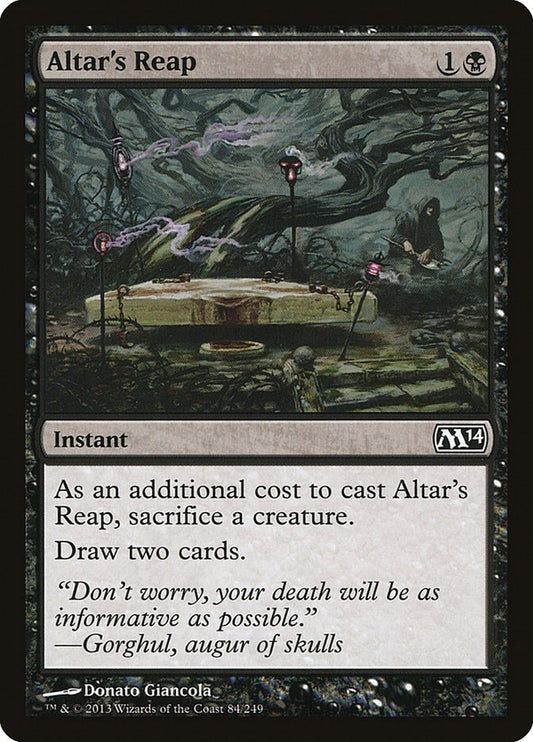 Image for Altar's Reap (84) (Magic 2014 (M14)) - Magic: The Gathering