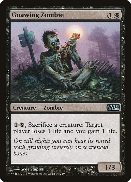 Image for Gnawing Zombie (99) (Magic 2014 (M14)) - Magic: The Gathering