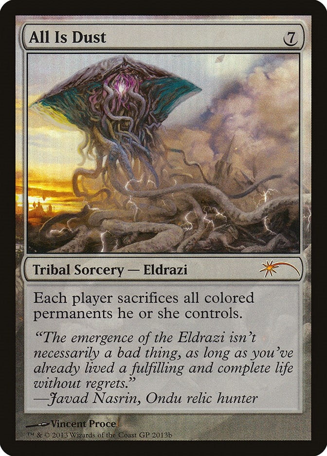 Image for All Is Dust (Grand Prix Promos) - Magic: The Gathering