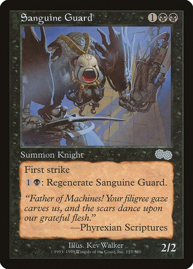 Image for Sanguine Guard (155) (Urza's Saga) - Magic: The Gathering