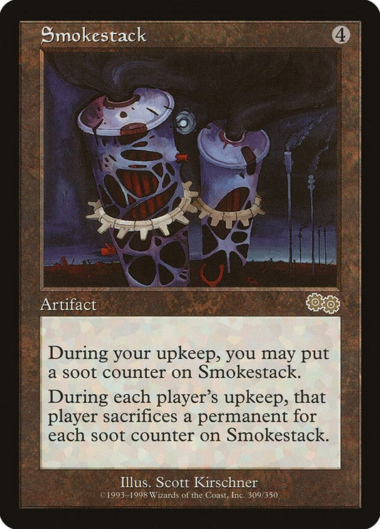 Image for Smokestack (309) (Urza's Saga) - Magic: The Gathering