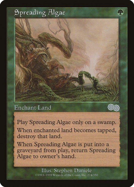 Image for Spreading Algae (274) (Urza's Saga) - Magic: The Gathering