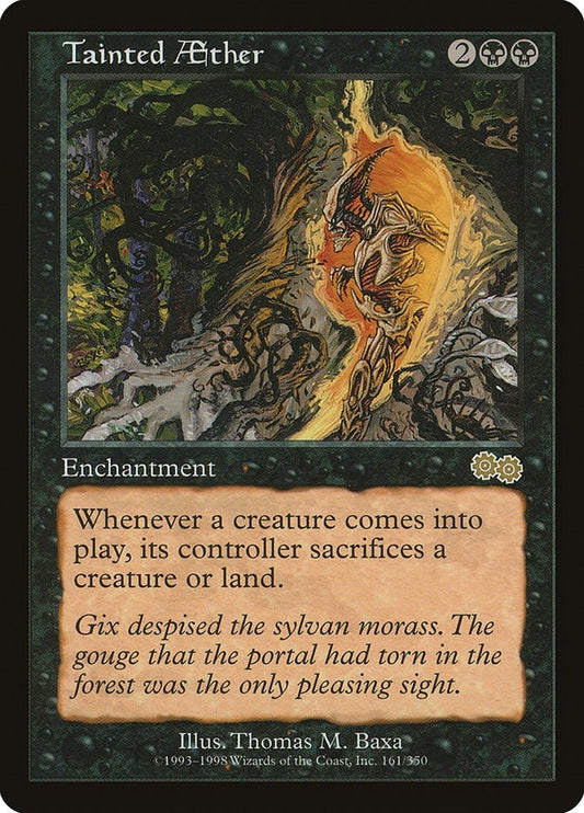 Image for Tainted Aether (161) (Urza's Saga) - Magic: The Gathering