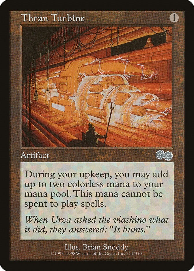 Image for Thran Turbine (311) (Urza's Saga) - Magic: The Gathering